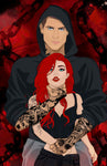 Seth and Regan art print