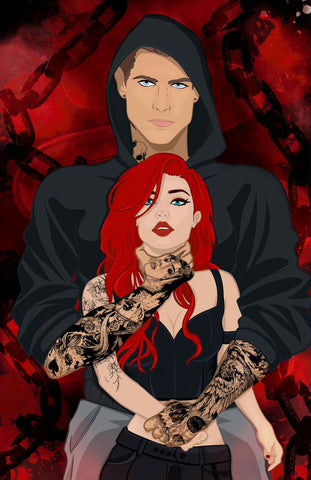 Seth and Regan art print