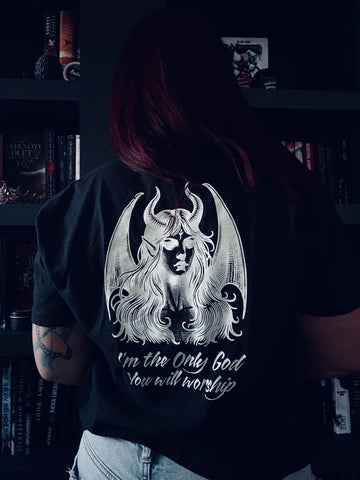 I'm the only God You will Worship- Crop Tee