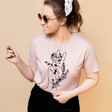 Peaceful Wildflower Tee