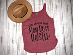 Mom Boss Hustle Tank