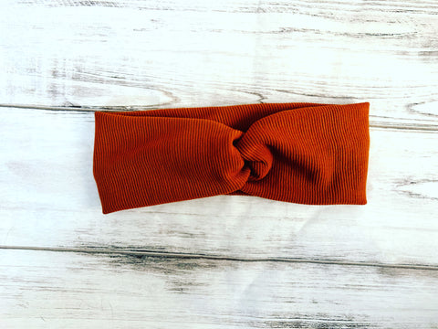 Burnt Orange Headband